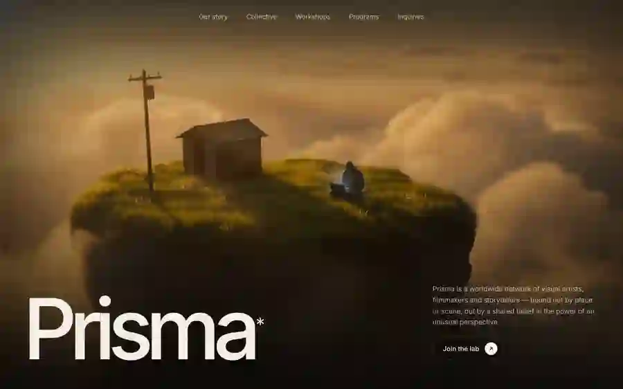 Bewegte Vorschau: Prisma von UI Prompts